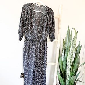 Pattern jumpsuit size m